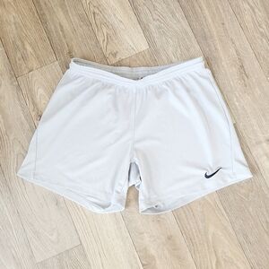 Nike Activewear Athletic Gray Running Gym Workout Drawstring Women's Shorts‎ M
